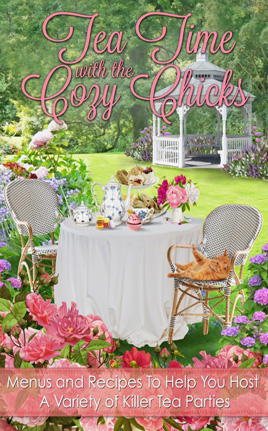 ellery adams' TEA TIME WITH THE COZY CHICKS